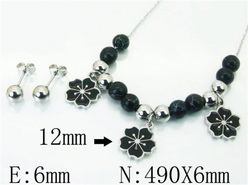BC Wholesale Fashion Jewelry Sets Stainless Steel 316L Jewelry Sets NO.#BC91S1368HHQ