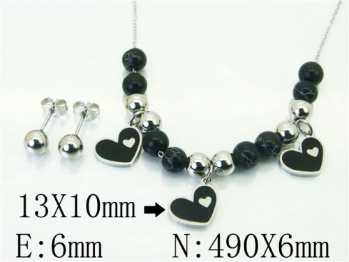 BC Wholesale Fashion Jewelry Sets Stainless Steel 316L Jewelry Sets NO.#BC91S1374HHV