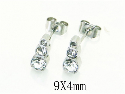 BC Wholesale Jewelry Earrings 316L Stainless Steel Earrings Or Studs NO.#BC06E0341MC