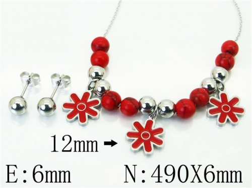 BC Wholesale Fashion Jewelry Sets Stainless Steel 316L Jewelry Sets NO.#BC91S1378HHG