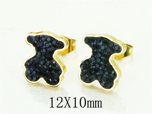 BC Wholesale Jewelry Earrings 316L Stainless Steel Earrings Or Studs NO.#BC32E0372NLZ