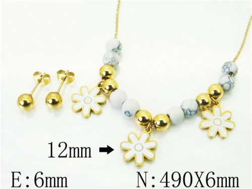 BC Wholesale Fashion Jewelry Sets Stainless Steel 316L Jewelry Sets NO.#BC91S1406HJA