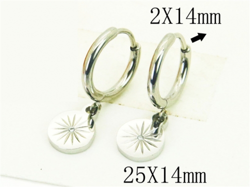 BC Wholesale Jewelry Earrings 316L Stainless Steel Earrings Or Studs NO.#BC06E0353MV