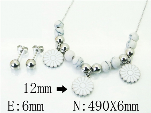 BC Wholesale Fashion Jewelry Sets Stainless Steel 316L Jewelry Sets NO.#BC91S1383HHE