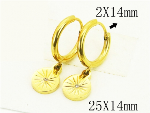 BC Wholesale Jewelry Earrings 316L Stainless Steel Earrings Or Studs NO.#BC06E0354NB