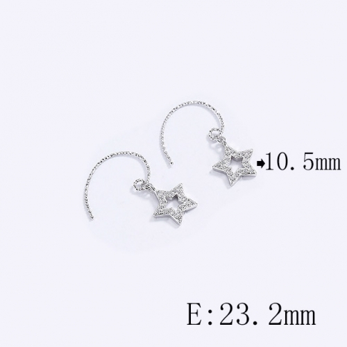 BC Wholesale 925 Sterling Silver Jewelry Earrings Good Quality Earrings NO.#925SJ8E2A5112