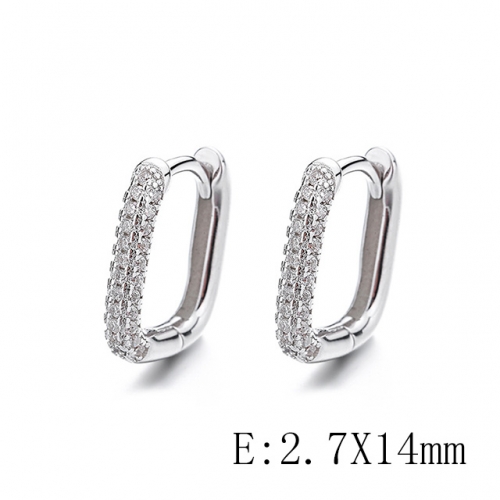BC Wholesale 925 Sterling Silver Jewelry Earrings Good Quality Earrings NO.#925SJ8EA611