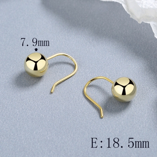 BC Wholesale 925 Sterling Silver Jewelry Earrings Good Quality Earrings NO.#925SJ8E1A311