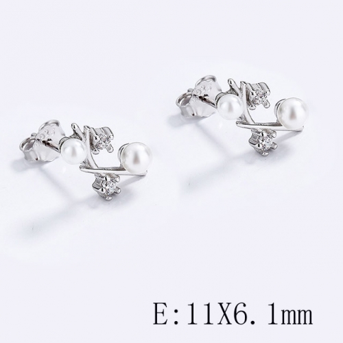 BC Wholesale 925 Sterling Silver Jewelry Earrings Good Quality Earrings NO.#925SJ8EA1410