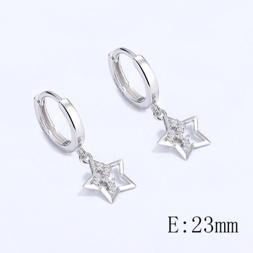 BC Wholesale 925 Sterling Silver Jewelry Earrings Good Quality Earrings NO.#925SJ8EA6016