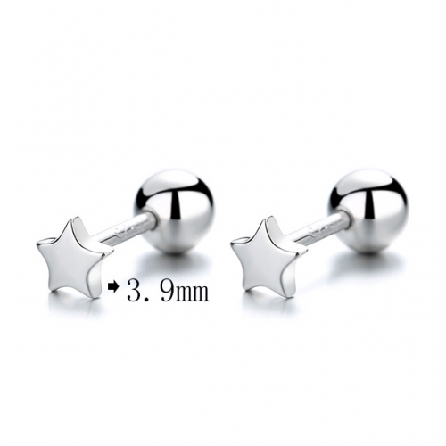 BC Wholesale 925 Sterling Silver Jewelry Earrings Good Quality Earrings NO.#925SJ8EA3013
