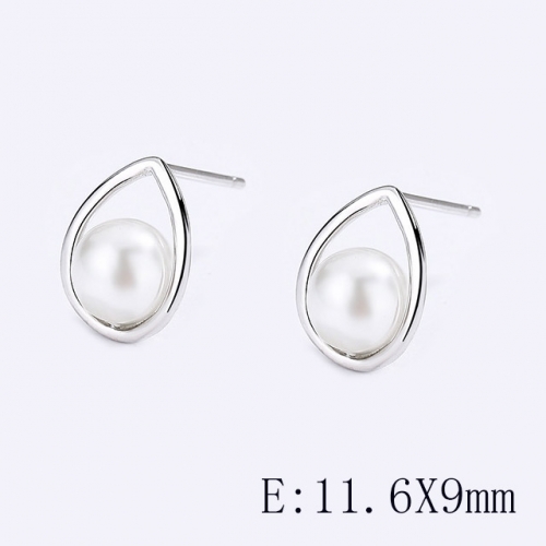 BC Wholesale 925 Sterling Silver Jewelry Earrings Good Quality Earrings NO.#925SJ8EA5802