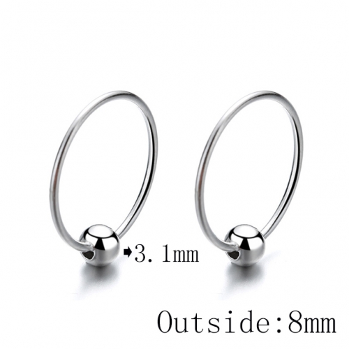BC Wholesale 925 Sterling Silver Jewelry Earrings Good Quality Earrings NO.#925SJ8EA291