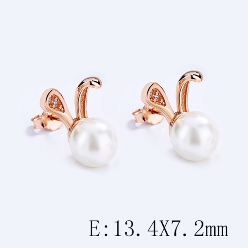 BC Wholesale 925 Sterling Silver Jewelry Earrings Good Quality Earrings NO.#925SJ8E1G0303