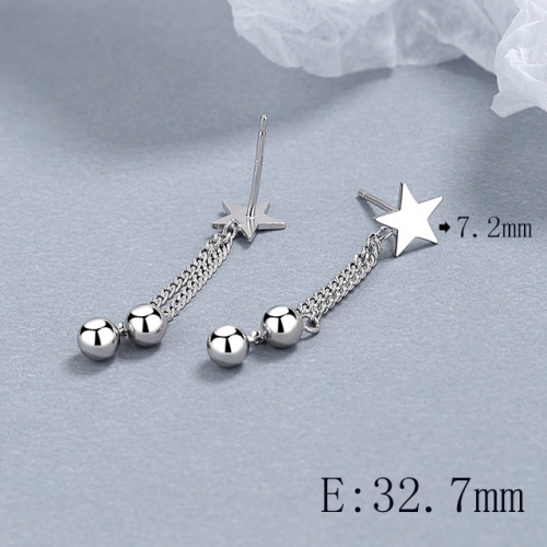 BC Wholesale 925 Sterling Silver Jewelry Earrings Good Quality Earrings NO.#925SJ8EA1114