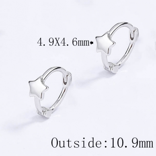 BC Wholesale 925 Sterling Silver Jewelry Earrings Good Quality Earrings NO.#925SJ8EA3317