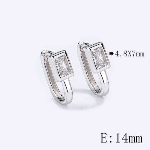 BC Wholesale 925 Sterling Silver Jewelry Earrings Good Quality Earrings NO.#925SJ8EA5514