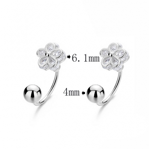 BC Wholesale 925 Sterling Silver Jewelry Earrings Good Quality Earrings NO.#925SJ8EA3810