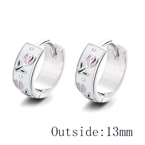 BC Wholesale 925 Sterling Silver Jewelry Earrings Good Quality Earrings NO.#925SJ8EA6106