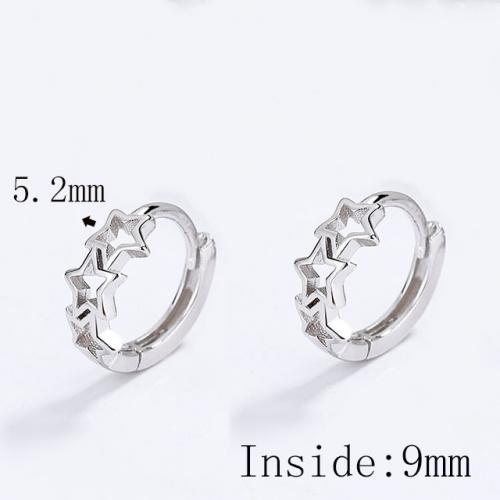 BC Wholesale 925 Sterling Silver Jewelry Earrings Good Quality Earrings NO.#925SJ8EA5506