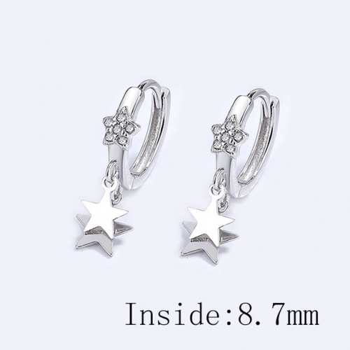 BC Wholesale 925 Sterling Silver Jewelry Earrings Good Quality Earrings NO.#925SJ8EA1711