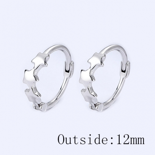 BC Wholesale 925 Sterling Silver Jewelry Earrings Good Quality Earrings NO.#925SJ8EA5909