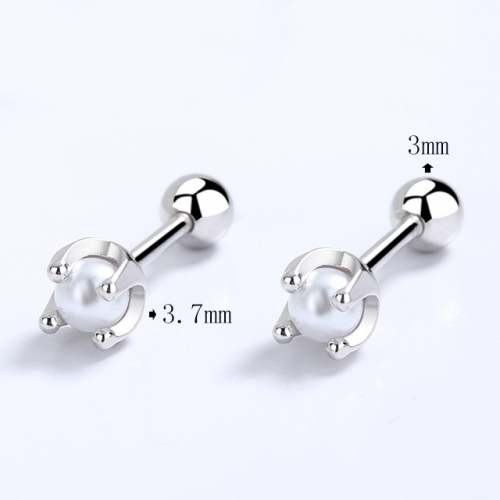 BC Wholesale 925 Sterling Silver Jewelry Earrings Good Quality Earrings NO.#925SJ8E1A3014