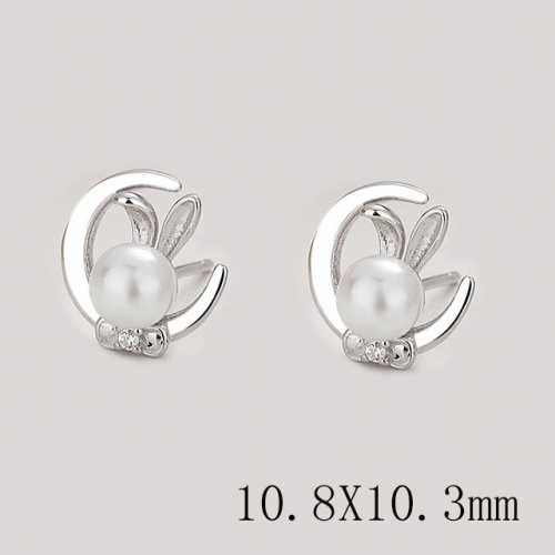 BC Wholesale 925 Sterling Silver Jewelry Earrings Good Quality Earrings NO.#925SJ8EC224