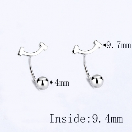 BC Wholesale 925 Sterling Silver Jewelry Earrings Good Quality Earrings NO.#925SJ8EA363
