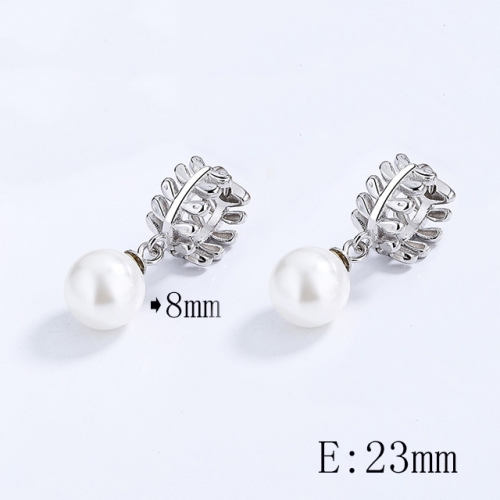 BC Wholesale 925 Sterling Silver Jewelry Earrings Good Quality Earrings NO.#925SJ8EA4818