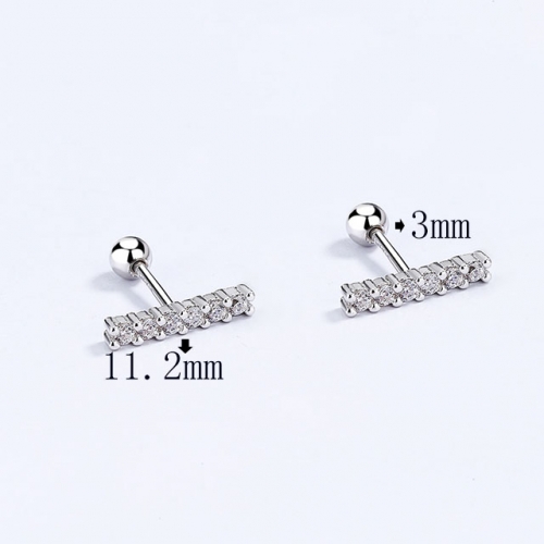 BC Wholesale 925 Sterling Silver Jewelry Earrings Good Quality Earrings NO.#925SJ8EA4519