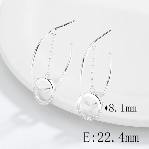 BC Wholesale 925 Sterling Silver Jewelry Earrings Good Quality Earrings NO.#925SJ8EA219