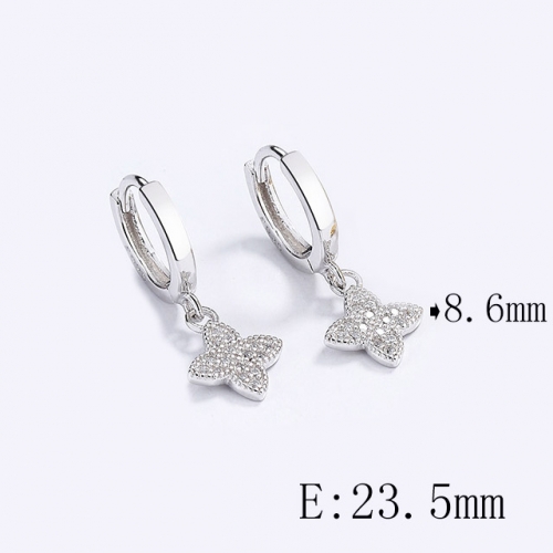 BC Wholesale 925 Sterling Silver Jewelry Earrings Good Quality Earrings NO.#925SJ8EA5603