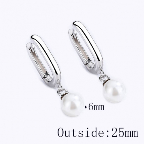 BC Wholesale 925 Sterling Silver Jewelry Earrings Good Quality Earrings NO.#925SJ8EA447