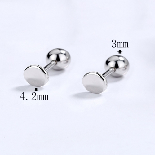 BC Wholesale 925 Sterling Silver Jewelry Earrings Good Quality Earrings NO.#925SJ8EA336