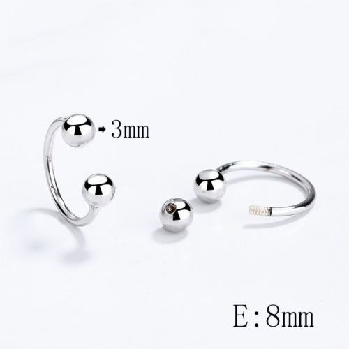 BC Wholesale 925 Sterling Silver Jewelry Earrings Good Quality Earrings NO.#925SJ8EA343