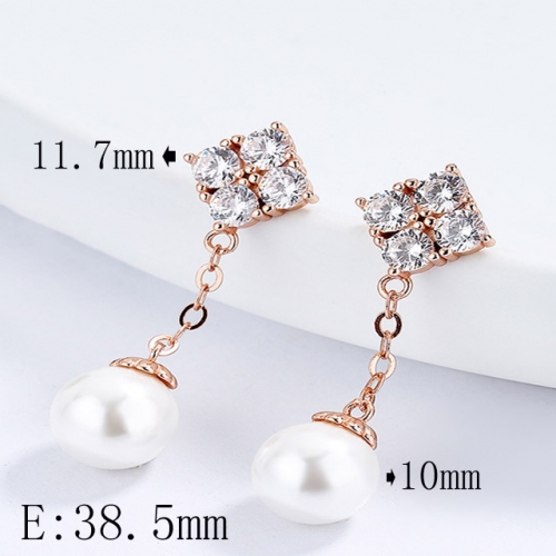 BC Wholesale 925 Sterling Silver Jewelry Earrings Good Quality Earrings NO.#925SJ8E1A5901