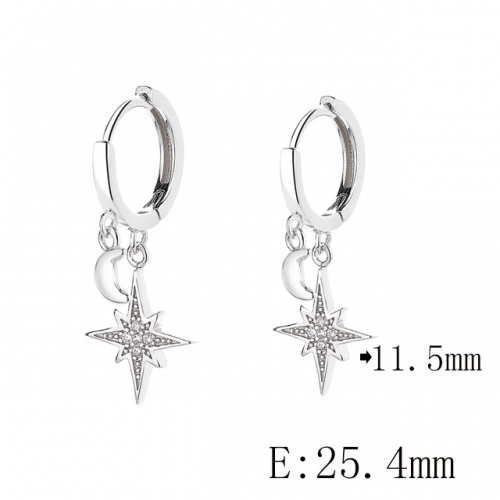 BC Wholesale 925 Sterling Silver Jewelry Earrings Good Quality Earrings NO.#925SJ8EA027