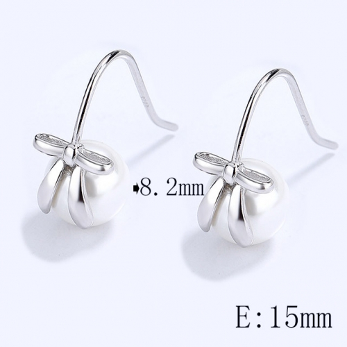 BC Wholesale 925 Sterling Silver Jewelry Earrings Good Quality Earrings NO.#925SJ8EA1719