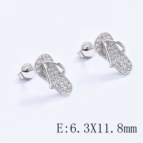 BC Wholesale 925 Sterling Silver Jewelry Earrings Good Quality Earrings NO.#925SJ8EA4803