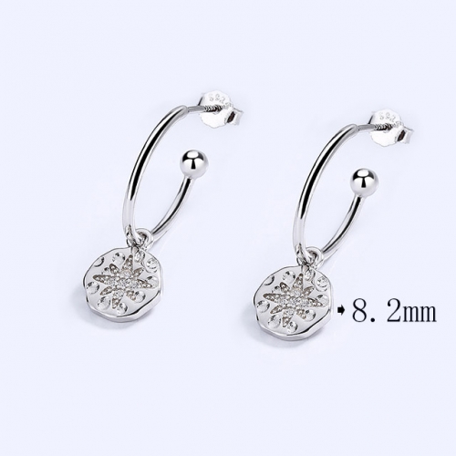 BC Wholesale 925 Sterling Silver Jewelry Earrings Good Quality Earrings NO.#925SJ8EA4216