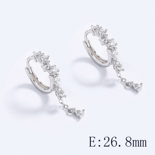 BC Wholesale 925 Sterling Silver Jewelry Earrings Good Quality Earrings NO.#925SJ8EA5508