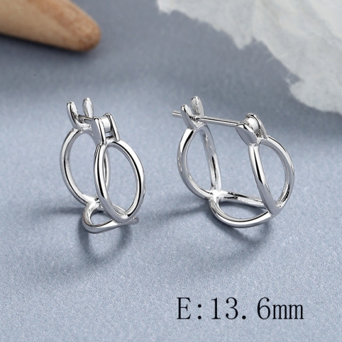 BC Wholesale 925 Sterling Silver Jewelry Earrings Good Quality Earrings NO.#925SJ8EA073