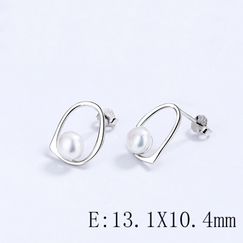 BC Wholesale 925 Sterling Silver Jewelry Earrings Good Quality Earrings NO.#925SJ8EA437