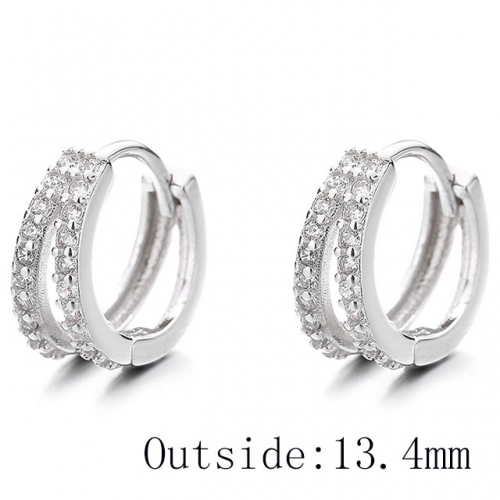 BC Wholesale 925 Sterling Silver Jewelry Earrings Good Quality Earrings NO.#925SJ8EA0217