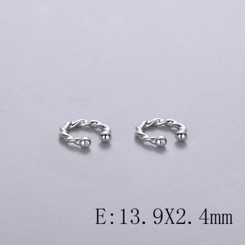 BC Wholesale 925 Sterling Silver Jewelry Earrings Good Quality Earrings NO.#925SJ8EA251