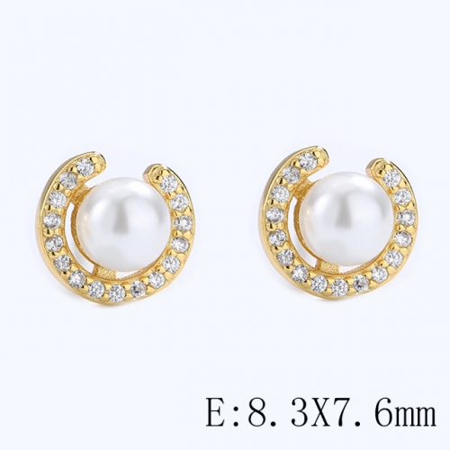 BC Wholesale 925 Sterling Silver Jewelry Earrings Good Quality Earrings NO.#925SJ8E1A5104