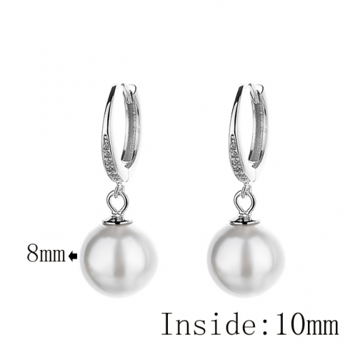 BC Wholesale 925 Sterling Silver Jewelry Earrings Good Quality Earrings NO.#925SJ8EA1217