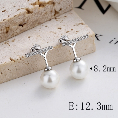 BC Wholesale 925 Sterling Silver Jewelry Earrings Good Quality Earrings NO.#925SJ8EA0214