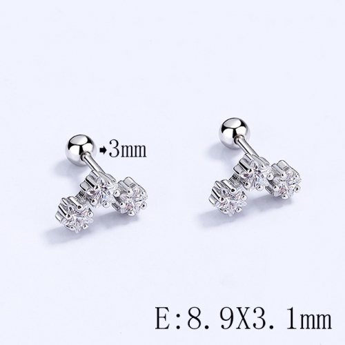 BC Wholesale 925 Sterling Silver Jewelry Earrings Good Quality Earrings NO.#925SJ8EA4704